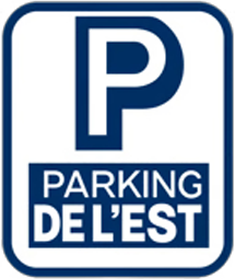 logo parking de l est 215x255